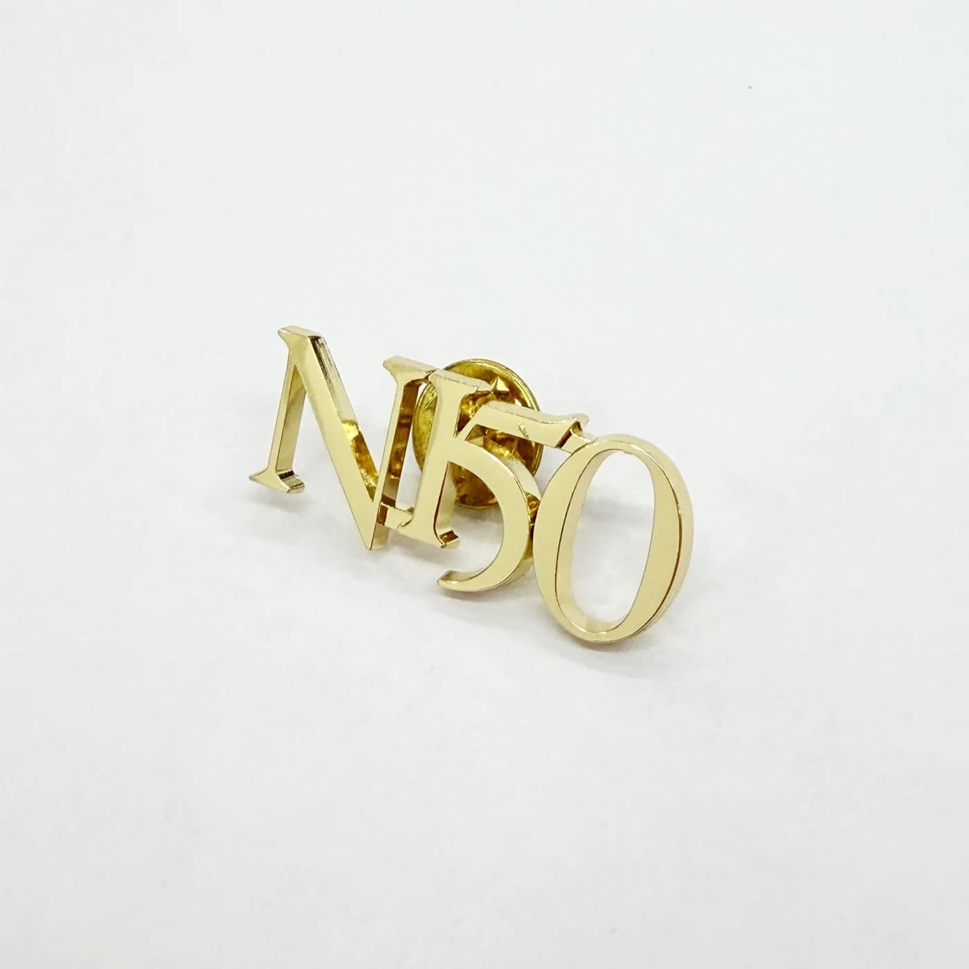 锌合金logo胸针